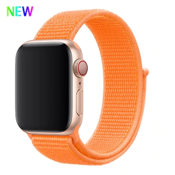 NEW BAND PAPAYA Strap Loop For Apple Watch - Picture 3 of 7